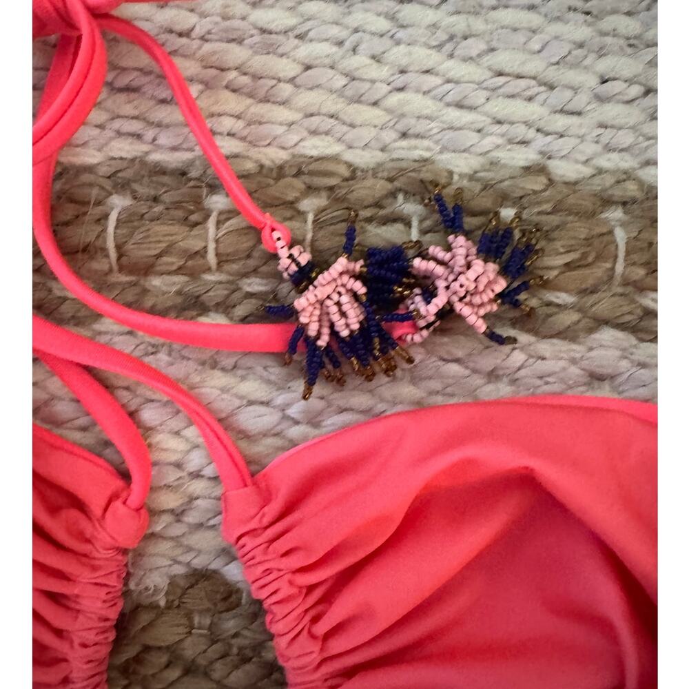 NEW Maaji Cerise Royal Cutout One-Piece Swimsuit Size Large - Picture 6 of 10